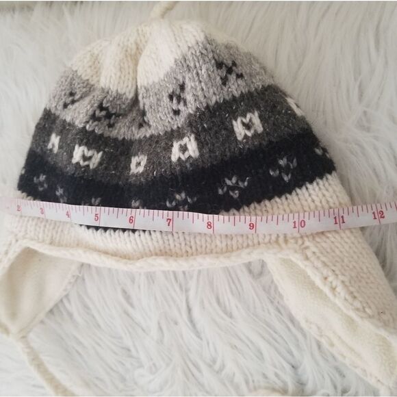 Casa De La Lana Child's wool hat. Wool blend - Picture 4 of 5